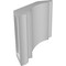 Ekena Millwork 5-in. W x 6-in. D x 6-in. H Olympic Architectural Grade PVC Knee Brace BRCP05X06X06OLY - alternate 2